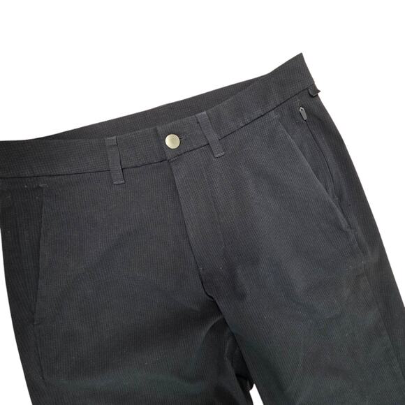 Lululemon Commission Slim Fit Pant Ventlight Chino Pants Black Size 30x30 Mens - Picture 3 of 6